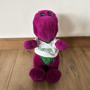 VTG 1992  Barney Purple Dinosaur plush T-Shirt 10" Vintage the lyons‎ group